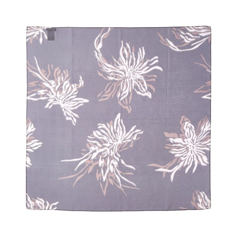 Brunello Cucinelli Silk Scarf, Grey